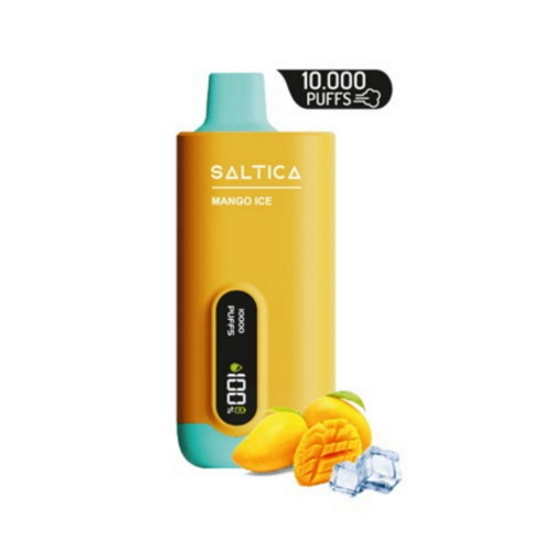 Saltica 10000 Mango Ice Puff - Dijital ekranlı