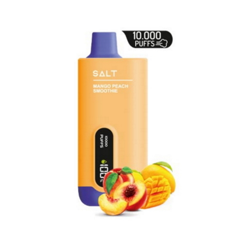 Saltica 10000 Mango Peach Smoothie Puff - Dijital ekranlı