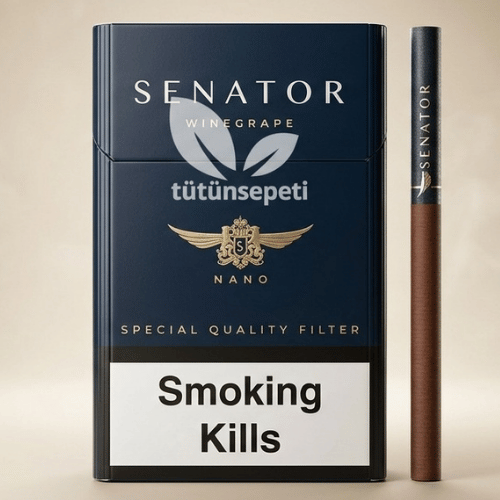 Senator Nano Wine Grape sigara - Şarap Üzümü aromalı