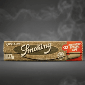 Smoking King Size Organic Sigara Kağıdı + Zıvanalı