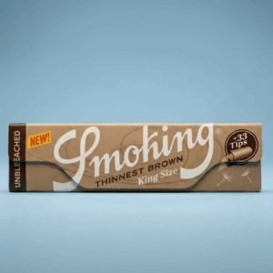 Smoking Thinnest Brown King Size sarma kağıdı + Zıvanalı