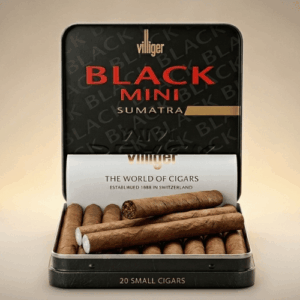 Villiger Black Mini Sumatra filtreli sigarillo - 10's