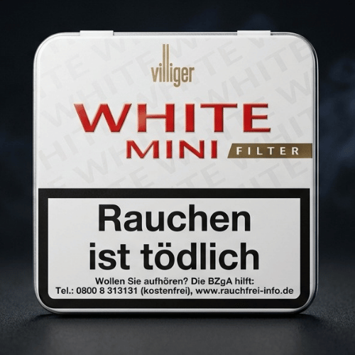 Villiger White Mini - Metal Kutulu