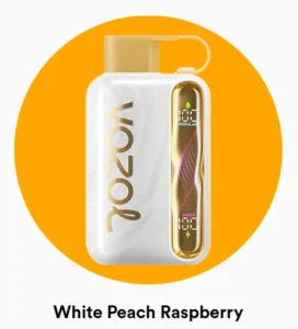 Vozol Star 40000 White Peach Raspberry