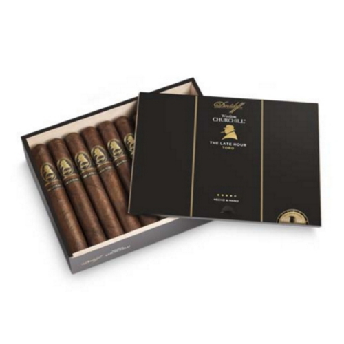 Davidoff Winston Churchill Late Hour Toro - 20's Ahşap Kutu