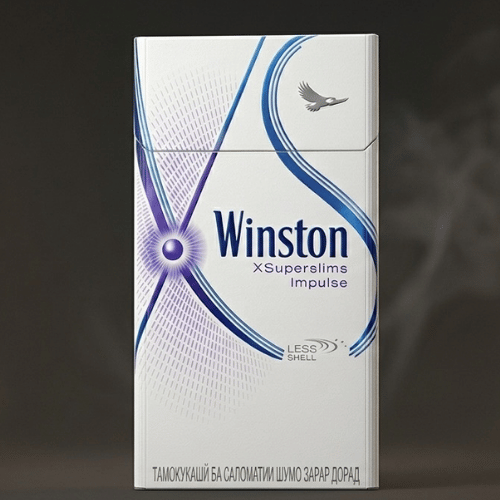 Winston XSuperslim Impulse sigara - Böğürtlen aromalı