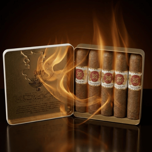 Zegmuss 5 Half Corona Puro - Metal Kutulu