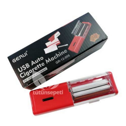 Gerui Usb Şarjlı Tütün Sarma Makinesi