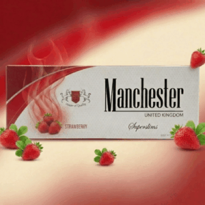 Manchester Strawberry Superslims - 1 Karton