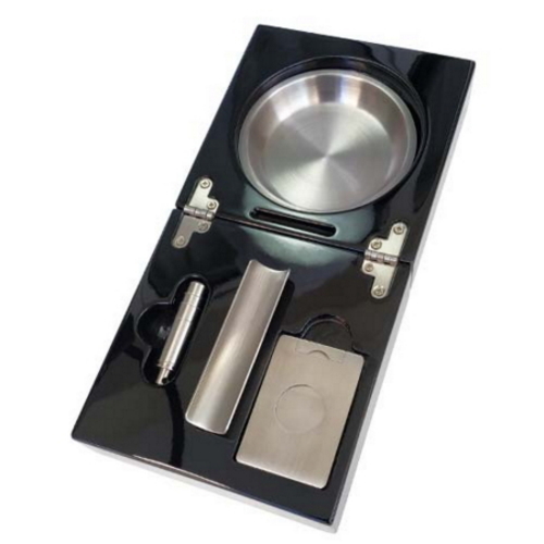 Küllüklü Puro Aksesuar Seti Siyah