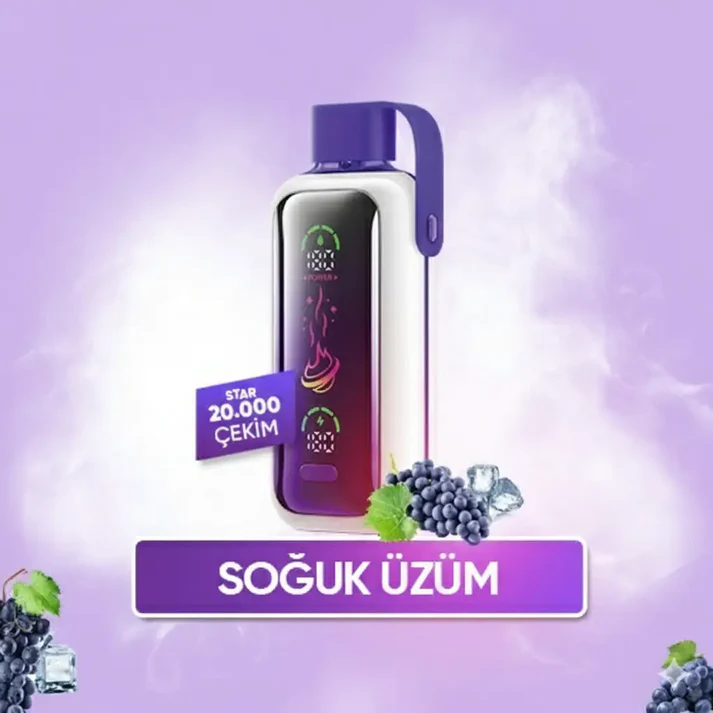 Vozol Star 20000 Puff - Grape Ice